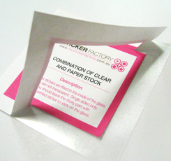 Custom window stickers